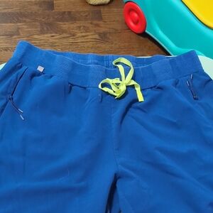 FIGS Technical Collection Blue Pants